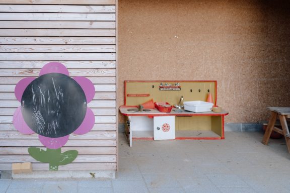 Spielküche im Außenbereich